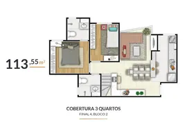Apartamento com 2 Quartos à venda, 56m² no João Pinheiro, Belo Horizonte - Foto 15