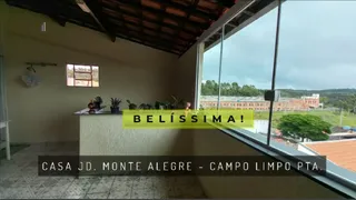 Casa com 3 Quartos à venda, 143m² no Residencial Monte Alegre, Campo Limpo Paulista - Foto 1