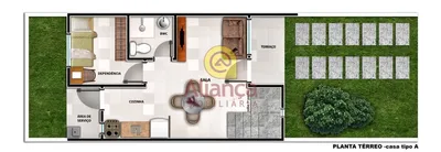 Casa de Condomínio com 3 Quartos à venda, 64m² no Bom Pastor, Natal - Foto 7