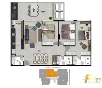 Apartamento com 3 Quartos à venda, 119m² no Barro Vermelho, Vitória - Foto 28