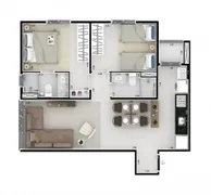Apartamento com 2 Quartos à venda, 58m² no Fragata, Marília - Foto 14