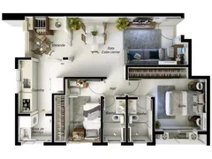Apartamento com 2 Quartos à venda, 68m² no Patrimônio, Uberlândia - Foto 33