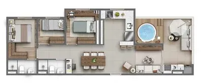 Apartamento com 2 Quartos à venda, 45m² no Vila Carmosina, São Paulo - Foto 49