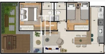 Apartamento com 2 Quartos à venda, 55m² no Jardim Baronesa, Campinas - Foto 29