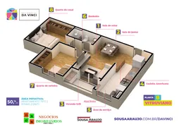 Apartamento com 2 Quartos à venda, 51m² no Vila Urupês, Suzano - Foto 21