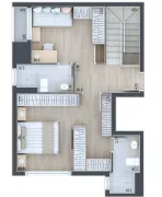 Apartamento com 3 Quartos à venda, 100m² no Água Verde, Curitiba - Foto 44