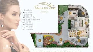 Residencial Gran Solare - 147m² no Cristo Rei, Curitiba - Foto 19