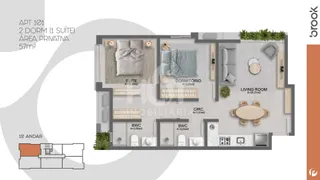 Apartamento com 2 Quartos à venda, 58m² no Ribeirão da Ilha, Florianópolis - Foto 12
