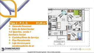 Apartamento com 2 Quartos à venda, 54m² no Turu, São Luís - Foto 12