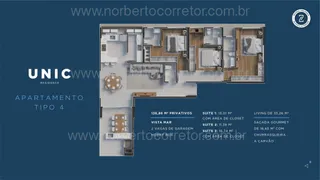 Apartamento com 3 Quartos à venda, 138m² no , Porto Belo - Foto 29