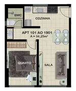 Apartamento com 1 Quarto à venda, 33m² no Ilha do Leite, Recife - Foto 23