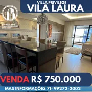 Apartamento com 3 Quartos à venda, 82m² no Vila Laura, Salvador - Foto 1