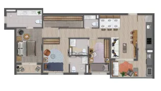 Apartamento com 3 Quartos à venda, 75m² no Tamboré, Barueri - Foto 30
