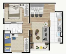 Apartamento com 2 Quartos à venda, 48m² no Padroeira, Osasco - Foto 15