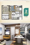 Apartamento com 1 Quarto à venda, 28m² no Nova Fazendinha, Carapicuíba - Foto 10
