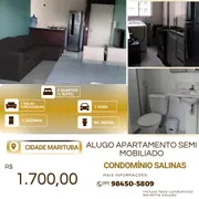 Apartamento com 2 Quartos para alugar, 45m² no Novo Horizonte, Marituba - Foto 1