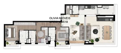 Apartamento com 3 Quartos à venda, 133m² no Brooklin, São Paulo - Foto 19