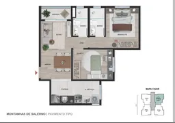 Apartamento com 2 Quartos à venda, 51m² no HORTOLANDIA, Hortolândia - Foto 7