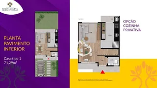 Casa de Condomínio com 3 Quartos à venda, 71m² no Jardim Terras de Santo Antônio, Hortolândia - Foto 2