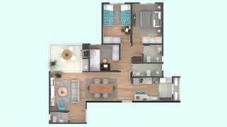 Apartamento com 3 Quartos à venda, 96m² no Vila Liberdade, Presidente Prudente - Foto 3