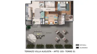 TERRAZO VILLA AUGUSTA no Vila Augusta, Guarulhos - Foto 25