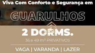 Apartamento com 2 Quartos à venda, 39m² no Centro, Guarulhos - Foto 2