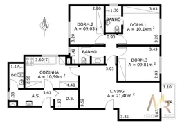 Apartamento com 3 Quartos à venda, 100m² no Jardim Londrina, São Paulo - Foto 23