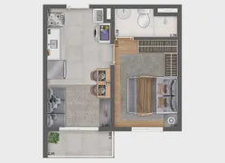 Apartamento com 1 Quarto à venda, 27m² no Guaiaúna, São Paulo - Foto 19