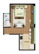 Apartamento com 1 Quarto à venda, 33m² no Centro, Belo Horizonte - Foto 26