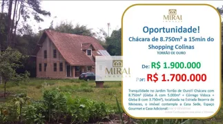 Fazenda / Sítio / Chácara com 3 Quartos à venda, 250m² no Jardim Torrao De Ouro, São José dos Campos - Foto 1