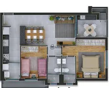 Apartamento com 2 Quartos à venda, 66m² no Jardim Social, Curitiba - Foto 6