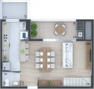 Apartamento com 3 Quartos à venda, 100m² no Água Verde, Curitiba - Foto 34