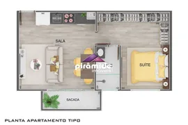 Apartamento com 1 Quarto à venda, 47m² no Aruan, Caraguatatuba - Foto 8