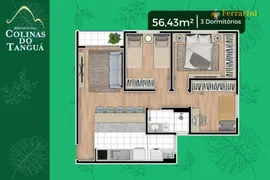 Apartamento com 3 Quartos à venda, 56m² no Planta Almirante, Almirante Tamandaré - Foto 13