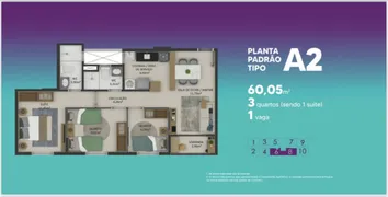 Apartamento com 3 Quartos à venda, 60m² no Agua Fria, Fortaleza - Foto 13