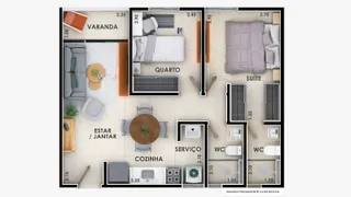 Apartamento com 2 Quartos à venda, 52m² no Alto Branco, Campina Grande - Foto 7