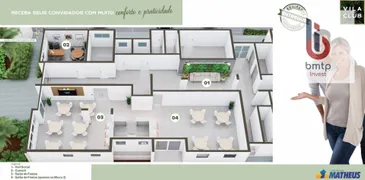 Apartamento com 2 Quartos à venda, 66m² no Parque Estoril, Bertioga - Foto 11