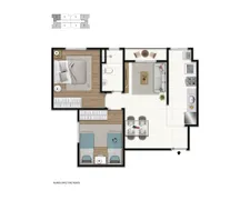 Apartamento com 2 Quartos à venda, 49m² no Center Ville, Arujá - Foto 4