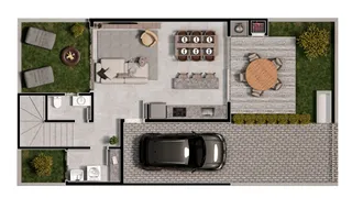 Casa de Condomínio com 3 Quartos à venda, 128m² no Campo Comprido, Curitiba - Foto 20