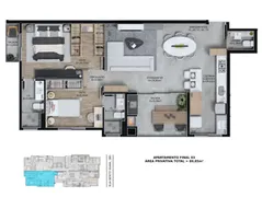 Apartamento com 2 Quartos à venda, 154m² no Água Verde, Curitiba - Foto 16