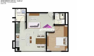 Apartamento com 1 Quarto à venda, 56m² no Aruan, Caraguatatuba - Foto 6