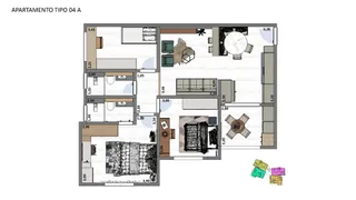 Apartamento com 3 Quartos à venda, 73m² no Quinta das Videiras, Louveira - Foto 8