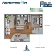 Apartamento com 2 Quartos à venda, 44m² no Alegria, Resende - Foto 16