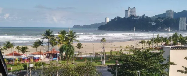 Flat com 1 Quarto para alugar, 45m² no Itararé, São Vicente