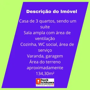Casa com 3 Quartos à venda, 135m² no Farolândia, Aracaju