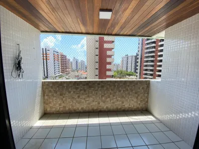 Apartamento com 4 Quartos para alugar, 144m² no Manaíra, João Pessoa