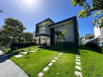 Casa de Condomínio com 4 Quartos à venda, 470m² no Alphaville (Abrantes), Camaçari