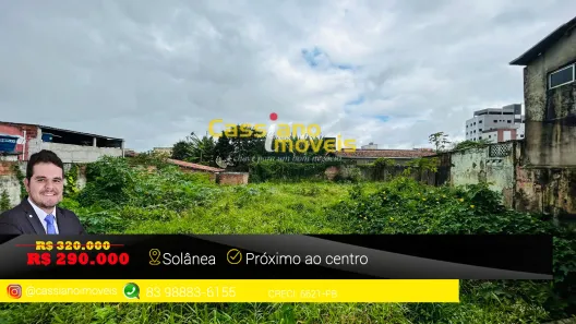 Terreno / Lote / Condomínio à venda, 893m² no Centro, Solânea