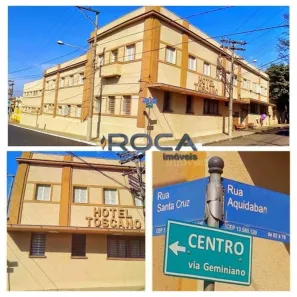 Prédio Inteiro com 80 Quartos à venda, 1750m² no Centro, São Carlos
