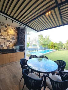 Casa de Condomínio com 3 Quartos à venda, 270m² no Busca Vida (Abrantes), Camaçari